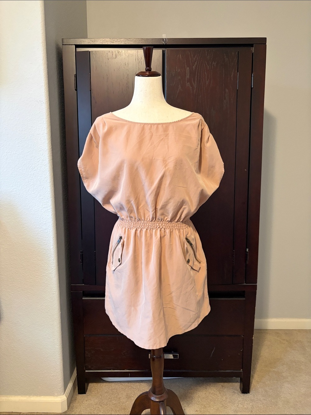 H&M Blush Pink Mini Dress